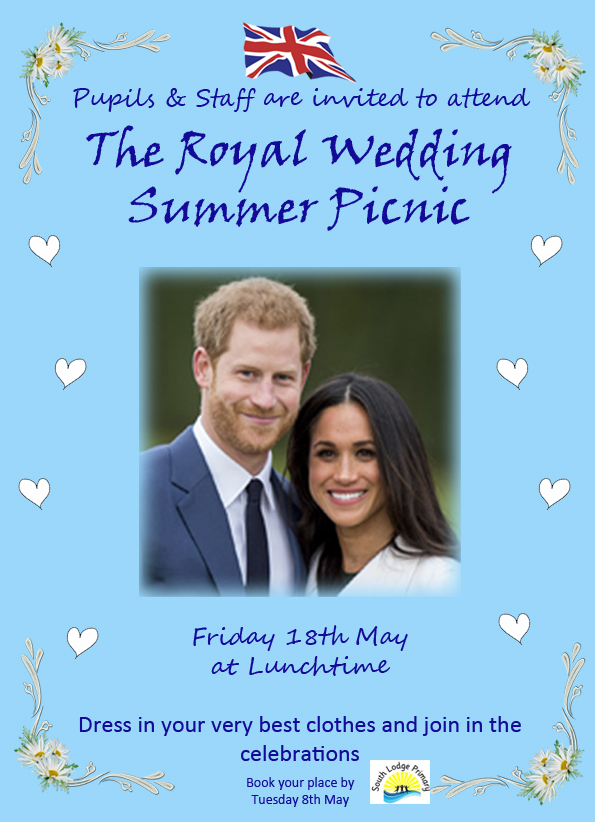 Royal Wedding Summer Picnic Poster